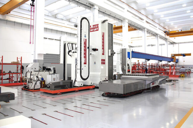 Produzione Alesatrici e Fresatrici Idrostatiche