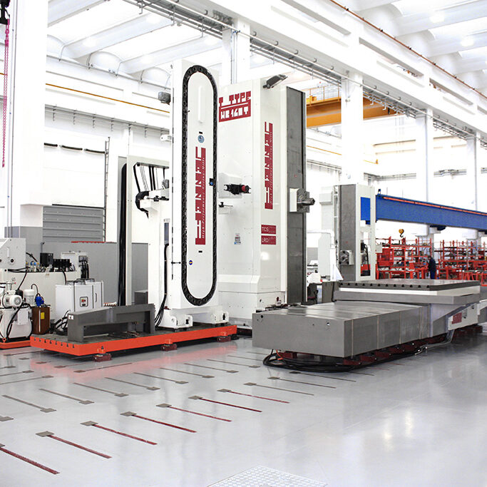 Production Hydrostatic Horizontal Boring Mill Produzione Alesatrici e Fresatrici Idrostatiche