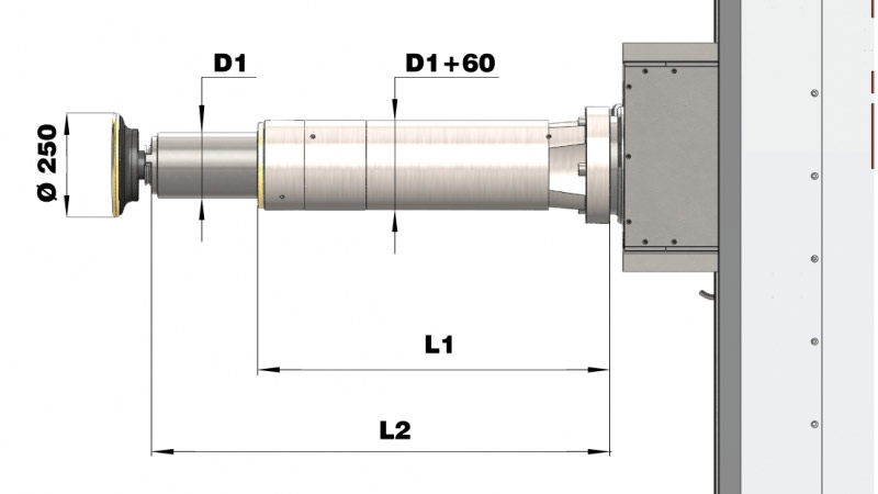 LAZZATI Spindle Support for Milling & Boring