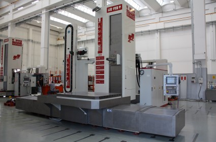 Table Type Boring Mill LAZZATI T-Type Boring HB 130T Alesatrice Montante Mobile a T LAZZATI HB 130T pronta consegna