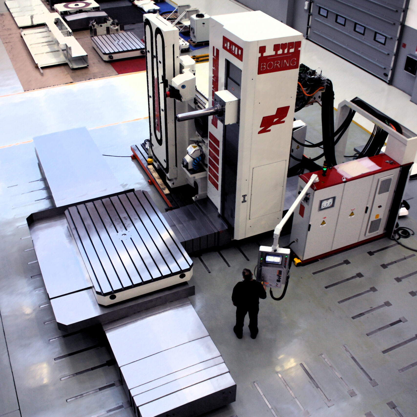 NUOVA LAZZATI LINEA T-TYPE BORING HB 150T EVO 4.0 NUOVA ALESATRICE FRESATRICE