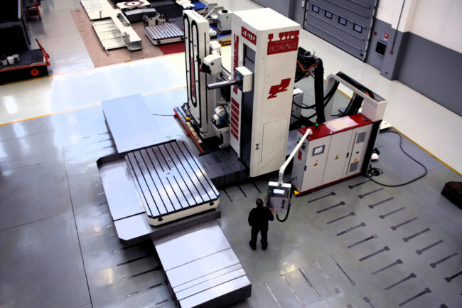 NUOVA LAZZATI LINEA T-TYPE BORING HB 150T EVO 4.0 NUOVA ALESATRICE FRESATRICE