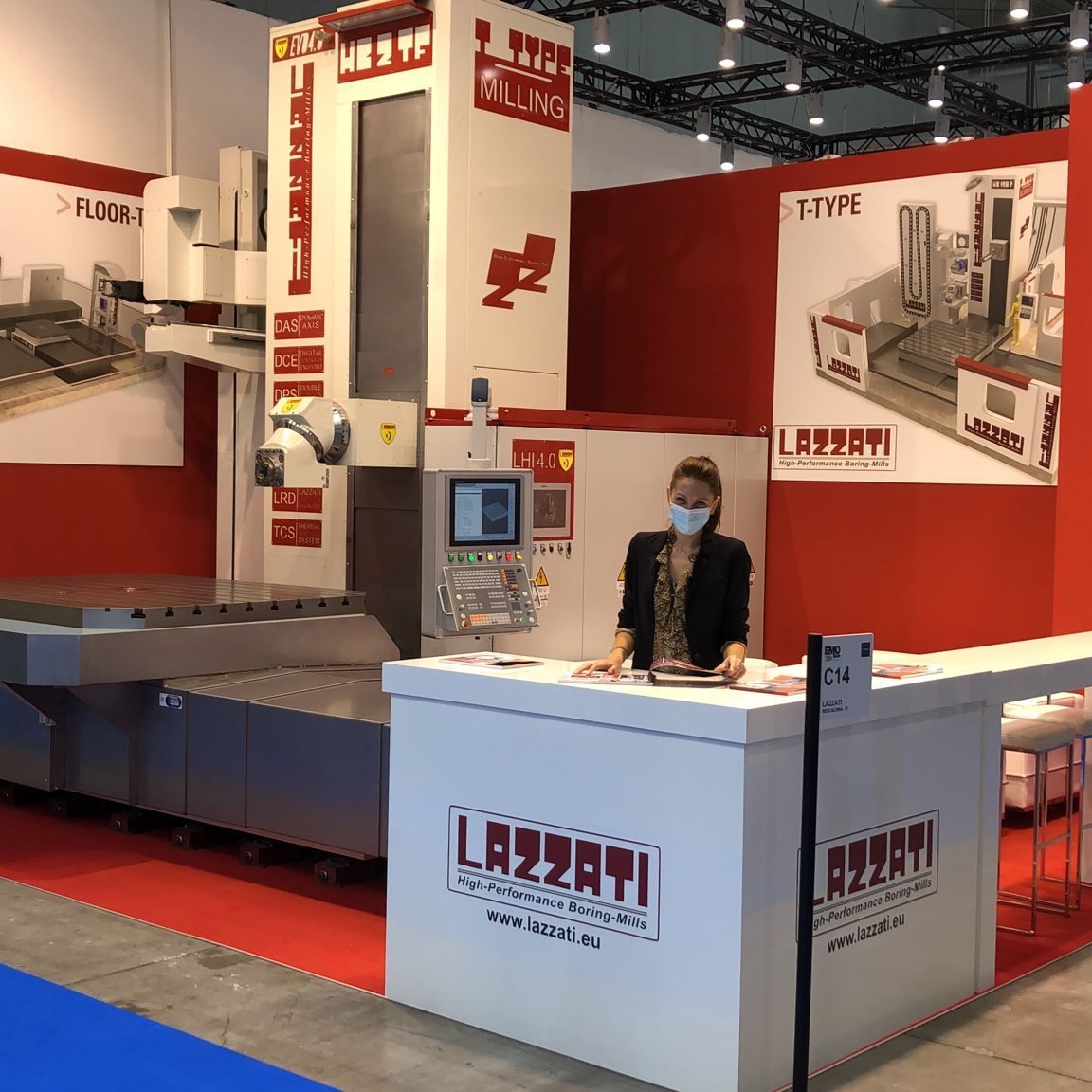 LAZZATI S.p.A. High Performance Boring Mills @EMO Milano 2021