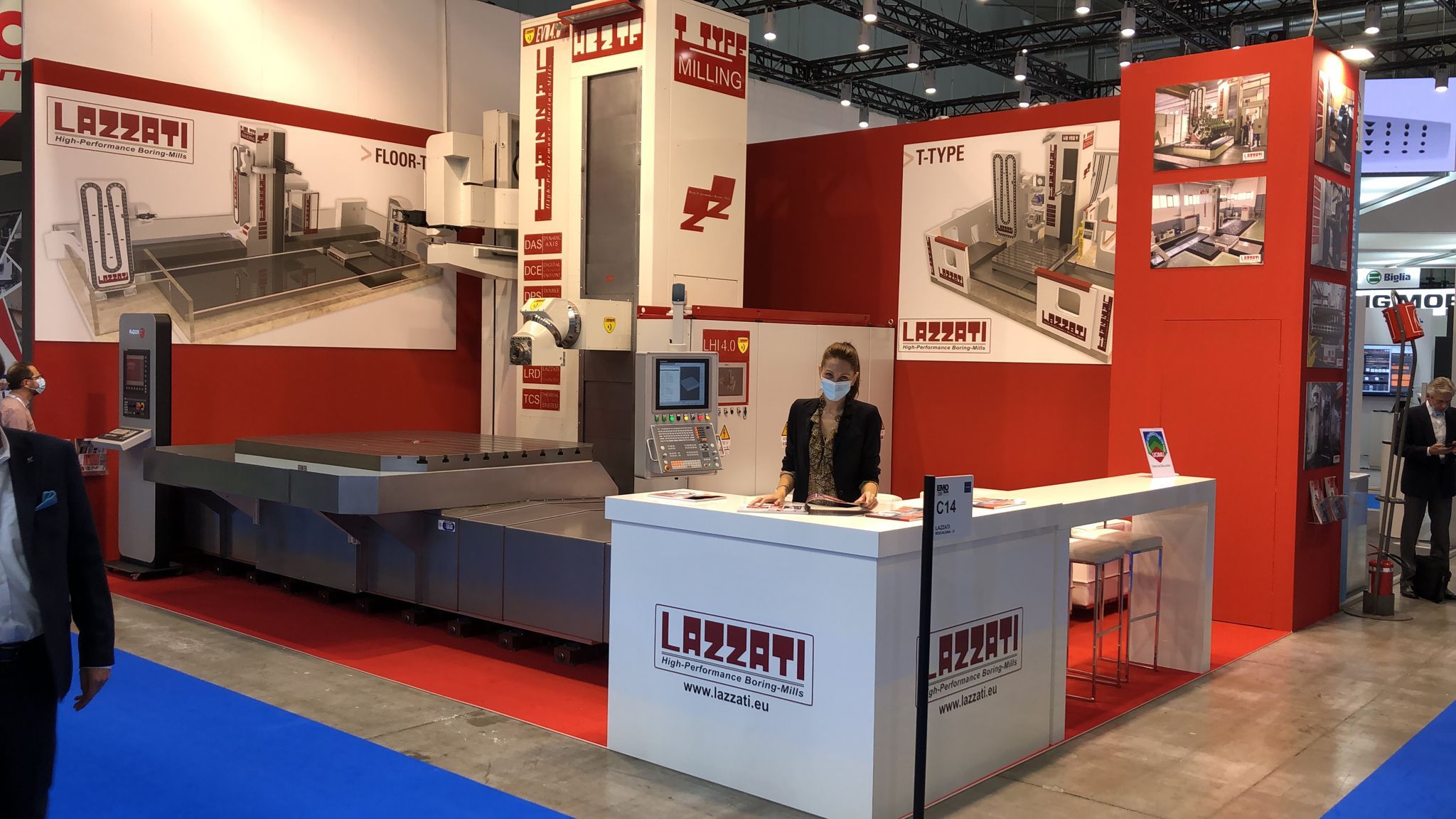 LAZZATI S.p.A. High Performance Boring Mills @EMO Milano 2021