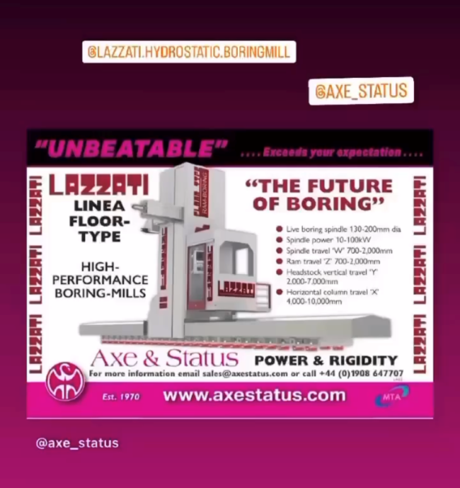 UNBEATABLE LAZZATI MACCHINE UTENSILI ALESATRICI E FRESATRICI DAL 1939