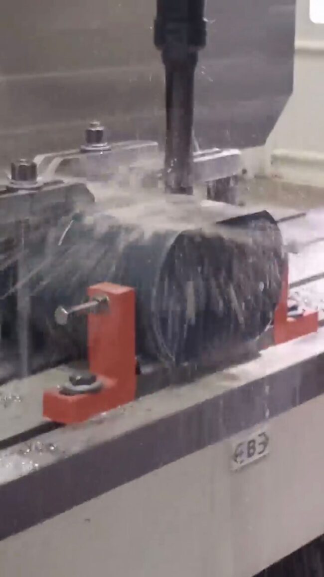 LAZZATI Drilling 50 mm from solid with Inconel 625