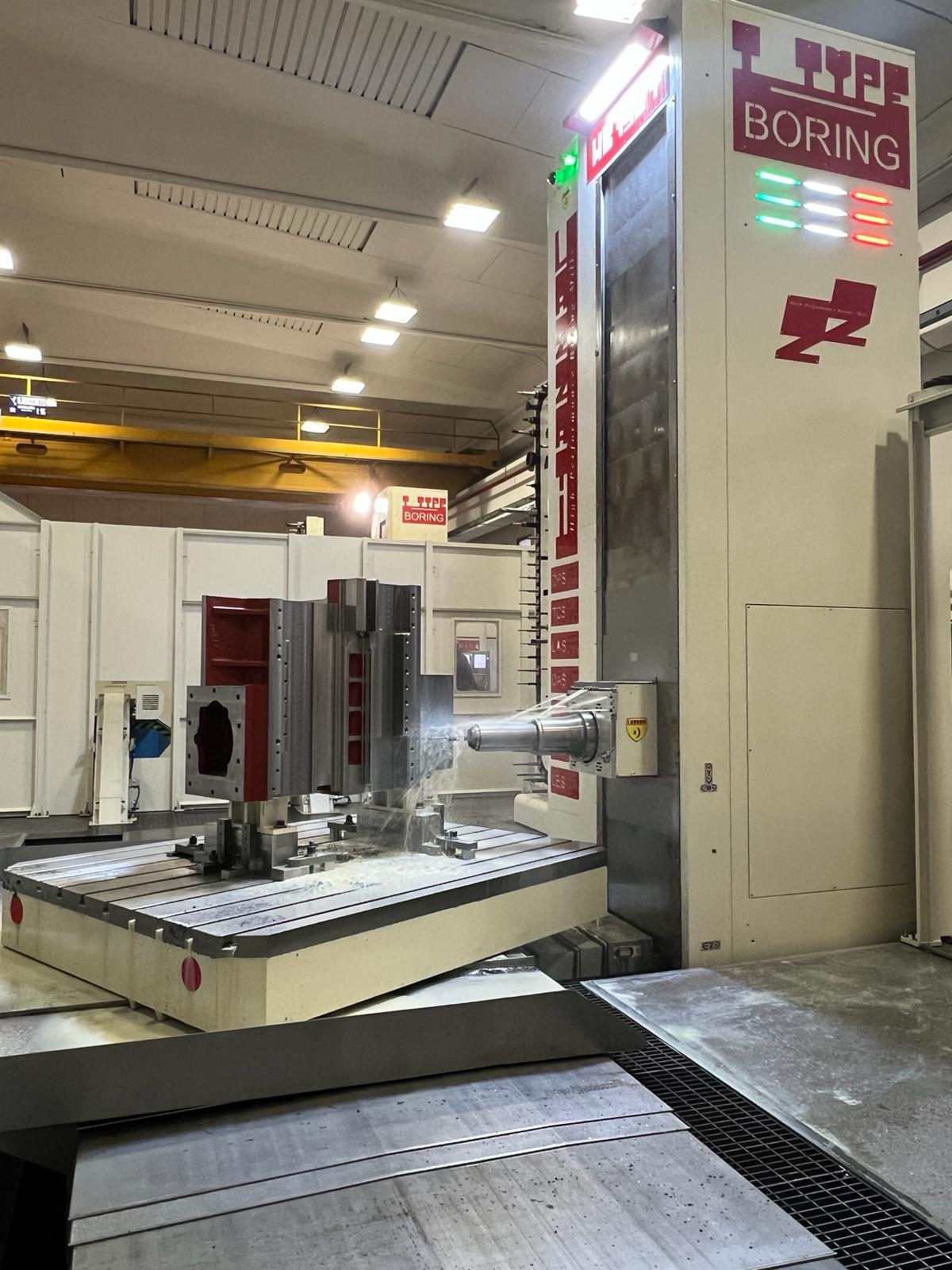 LAZZATI S.p.A. High Performance Boring Mills Hydrostatic Boring Milling Machines