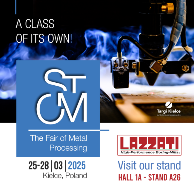 LAZZATI at STOM TOOL Machine Tools Trade Fair Kielce Poland