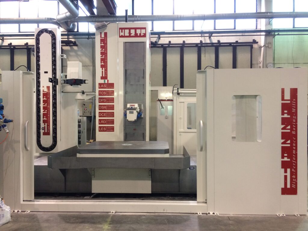LAZZATI HB 2TF Evo4.0 hydrostatic CNC boring and milling machine T-Type