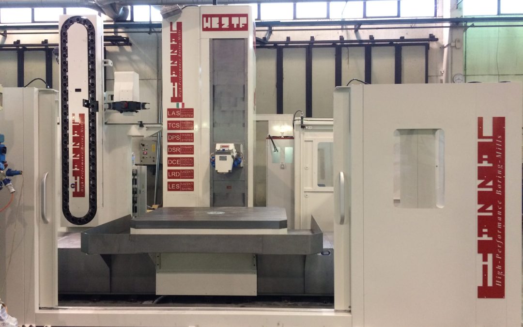 LAZZATI HB 2TF Evo4.0 | T-Type Hydrostatic CNC Boring Mill