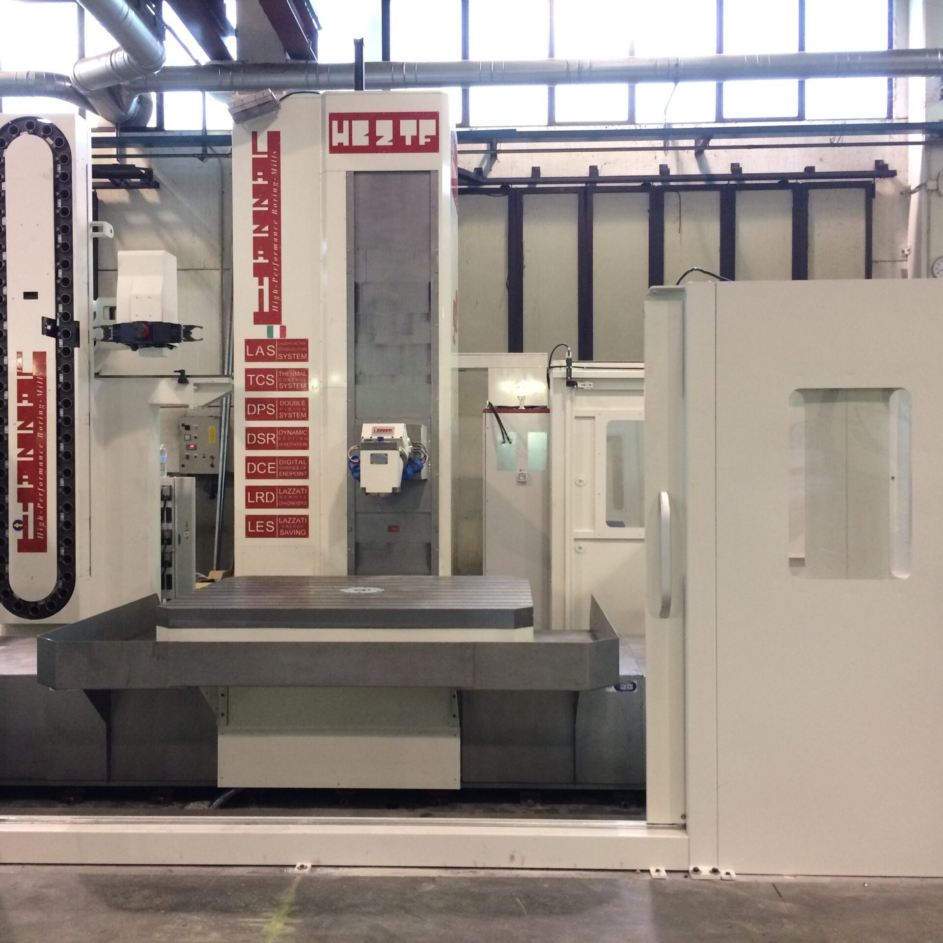 LAZZATI T-Type Milling HB 2TF Evo4.0 | “T” Milling Boring Centre LAZZATI HB 2TF Evo4.0 hydrostatic CNC boring and milling machine T-Type