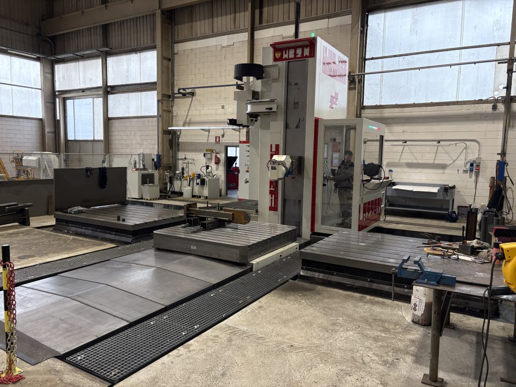 LAZZATI HB 2M BlueTech4.0 hydrostatic floor type boring and milling machine