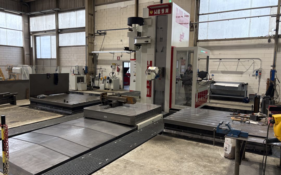 LAZZATI Travelling Column Boring Mill HB 2M BlueTech4.0