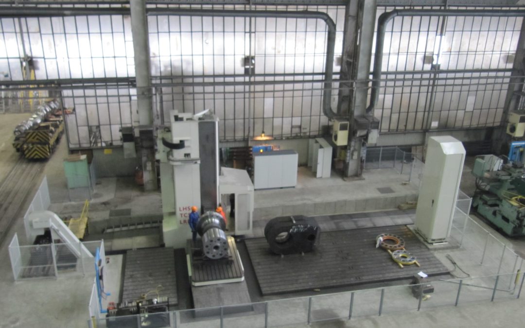 LAZZATI Travelling Column Boring Mill HB 150MM BlueTech4.0