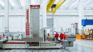 LAZZATI HB 130T Evo4.0 hydrostatic T-Type boring and milling machine from the Short Delivery line